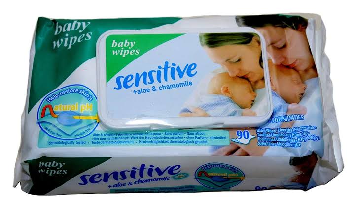 Baby wipes sensitive 